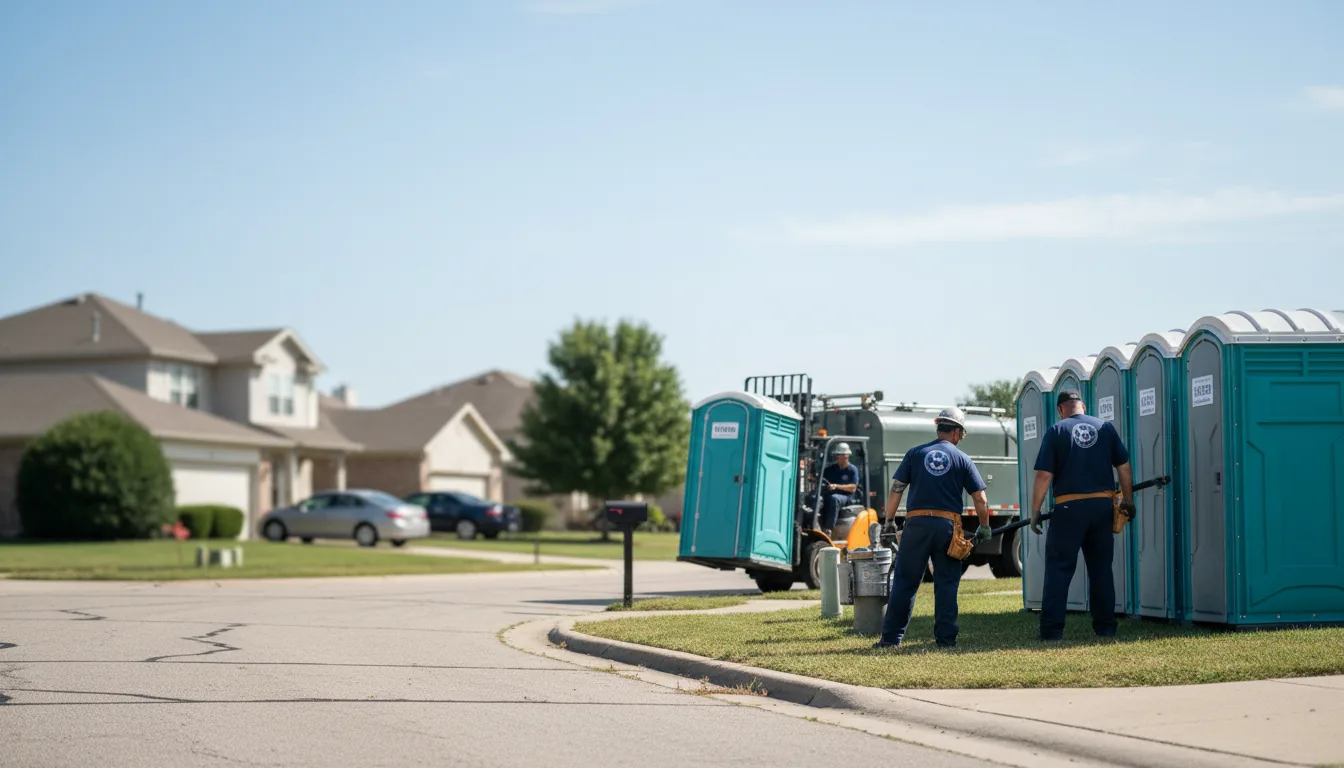 Porta Potty Rental in Ratliff City, OK near me